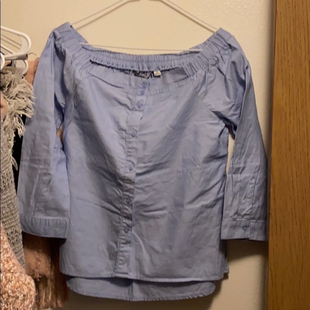 Cute off the shoulder shirt